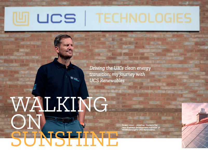 pic of the article featuring Jonathan Young our new BDM